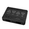 Ventilador ASUS TUF Gaming TF120 ARGB - kit de tres con controlador ARGB para carcasa de PC refrigeración por aire 12 cm negro