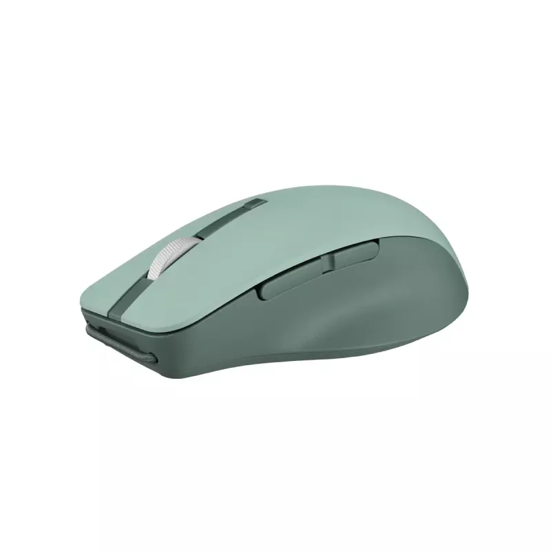 Ratón ASUS SmartO MD200 Silent Plus – ambidiestro RF inalámbrico + Bluetooth, óptico 4200 DPI, 6 botones, verde