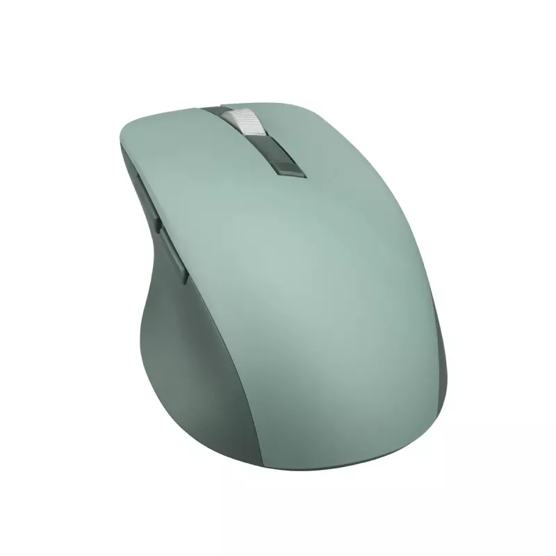 Ratón ASUS SmartO MD200 Silent Plus – ambidiestro RF inalámbrico + Bluetooth, óptico 4200 DPI, 6 botones, verde