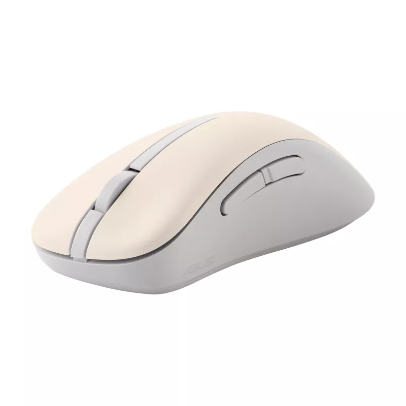 Ratón ASUS Wireless MD102 universal para diestros RF inalámbrico + Bluetooth óptico 1600 DPI