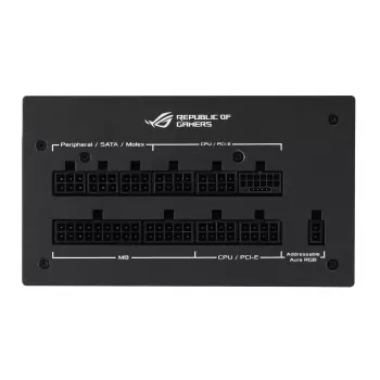 Fuente de alimentación ASUS ROG STRIX 1200W Gold Aura Edition 20+4 pin ATX ATX negra