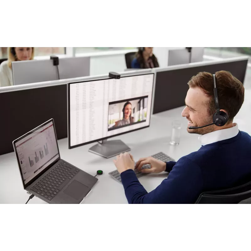 Auriculares Jabra Engage 55 MS Estéreo Inalámbricos Diadema Oficina/Callcenter USB Type-A Negro
