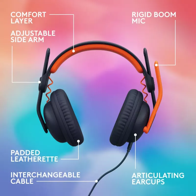 Auriculares Logitech Zone Learn On Ear USB-C