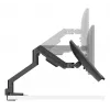 Soporte para monitor BenQ BSH01 — brazo Ergo regulable en altura, compatible con VESA, negro