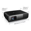 BenQ W4100i proyector de tiro estándar 3200 lúmenes ANSI DLP UHD 4K (3840x2160) 3D Negro