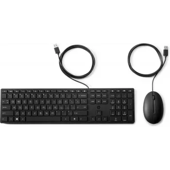 Conjunto de teclado y ratón con cable HP Wired Desktop 320MK