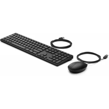 Conjunto de teclado y ratón con cable HP Wired Desktop 320MK