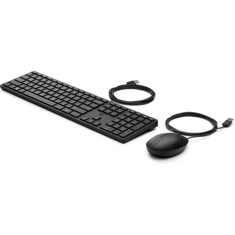 Conjunto de teclado y ratón con cable HP Wired Desktop 320MK