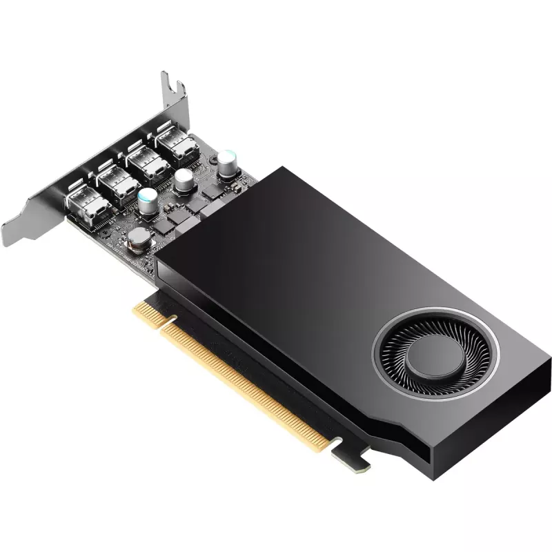 Tarjeta gráfica HP NVIDIA RTX A400 4GB GDDR6, 4x Mini DisplayPort (9U277AA)