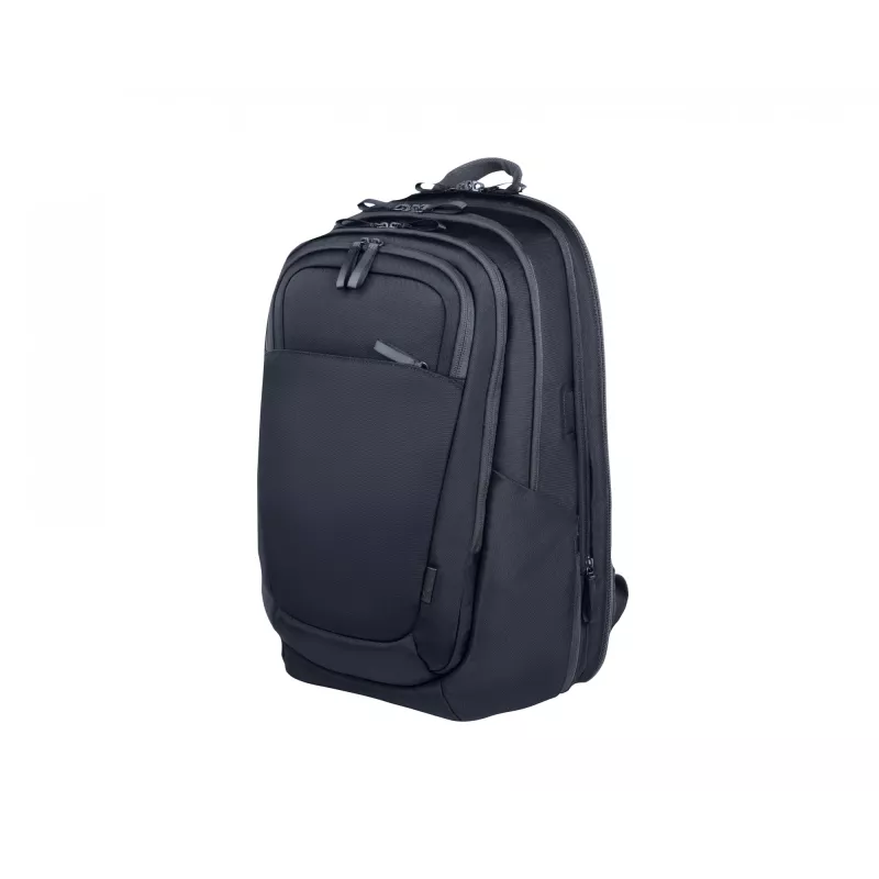 HP Travel Plus mochila para portátil de 30 l, 17,3 pulgadas (43,9 cm), ampliable a 35 l, bolsillo con bloqueo RFID, 1,08 kg, azul grafito