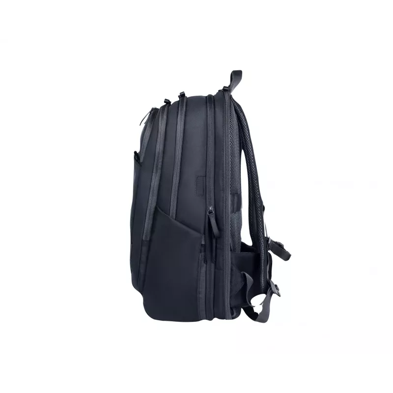 HP Travel Plus mochila para portátil de 30 l, 17,3 pulgadas (43,9 cm), ampliable a 35 l, bolsillo con bloqueo RFID, 1,08 kg, azul grafito