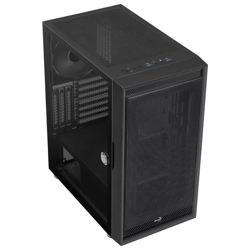 Caja de ordenador Aerocool GRAPHITEV1 con panel frontal de malla