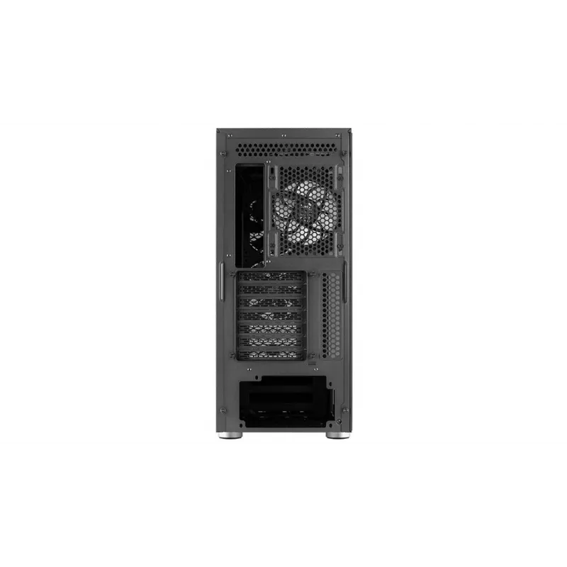 Aerocool Interstellar-G-BK-v1 caja de PC Midi Tower, ATX/Micro-ATX/Mini-ITX, ARGB, cristal templado, negra