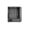 Aerocool Interstellar-G-BK-v1 caja de PC Midi Tower, ATX/Micro-ATX/Mini-ITX, ARGB, cristal templado, negra