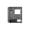 Aerocool Interstellar-G-BK-v1 caja de PC Midi Tower, ATX/Micro-ATX/Mini-ITX, ARGB, cristal templado, negra