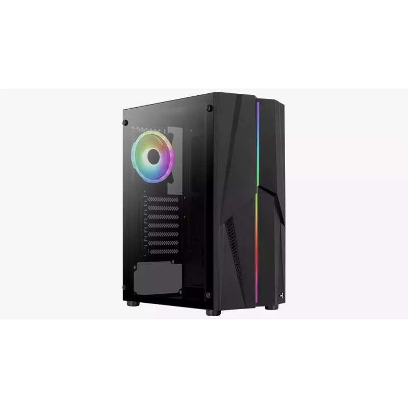 Aerocool Mecha-G-BK-v2 semitorre negra