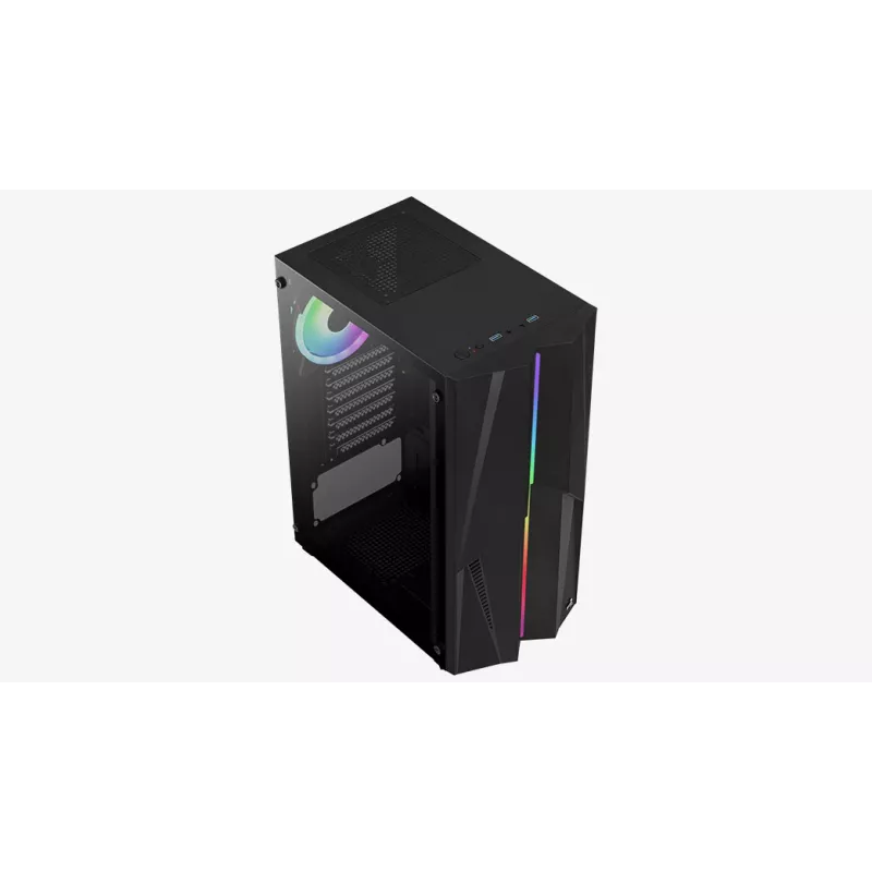 Aerocool Mecha-G-BK-v2 semitorre negra