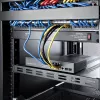 StarTech.com ADJSHELFHDV bandeja 1U ajustable ventilada para rack de servidor, para uso intensivo, 150 kg, profundidad de montaje ajustable 49,5–97,4 cm (19,5–38 pulgadas), 19 pulgadas, negra