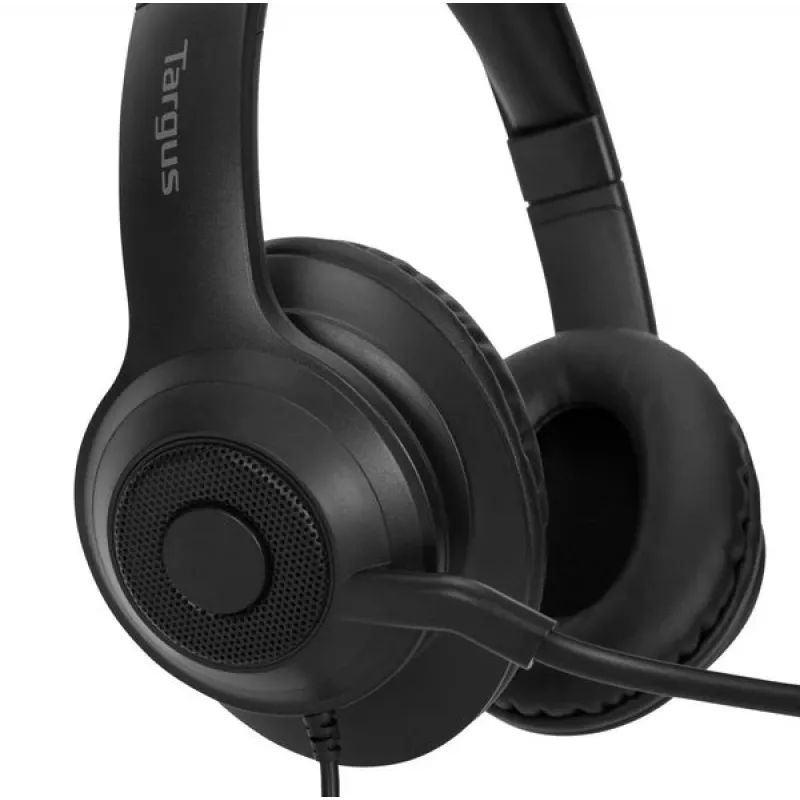 Targus AEH102GL auriculares con cable diadema llamadas/música USB Type-A negro