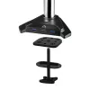 ARCTIC Z2-3D Gen 3 soporte de mesa brazo doble para monitor con pistón de gas, abrazadera, 8 kg, 73,7 cm (29 pulgadas), 86,4 cm (34 pulgadas), 100 x 100 mm, negro