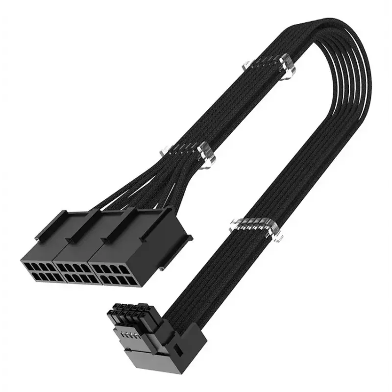Cable de alimentación Akasa G-Nexus PX24 12+4 pines 8 x 3 pines negro