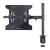 StarTech.com A-LAPTOP-DESK-MOUNT soporte de escritorio para monitor y portátil, para pantallas de hasta 34 pulgadas (8 kg / 17,6 lb) y portátiles (4,5 kg / 9,9 lb), brazo articulado con bandeja VESA para portátil, montaje con abrazadera