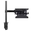 StarTech.com A-LAPTOP-DESK-MOUNT soporte de escritorio para monitor y portátil, para pantallas de hasta 34 pulgadas (8 kg / 17,6 lb) y portátiles (4,5 kg / 9,9 lb), brazo articulado con bandeja VESA para portátil, montaje con abrazadera