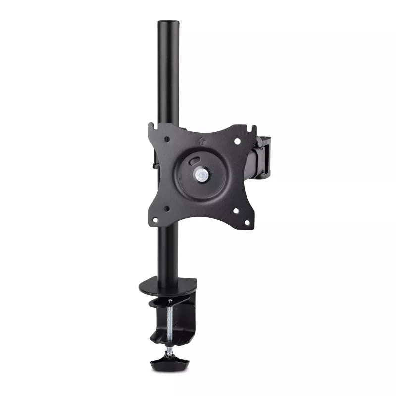 StarTech.com A-LAPTOP-DESK-MOUNT soporte de escritorio para monitor y portátil, para pantallas de hasta 34 pulgadas (8 kg / 17,6 lb) y portátiles (4,5 kg / 9,9 lb), brazo articulado con bandeja VESA para portátil, montaje con abrazadera