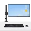 StarTech.com A-LAPTOP-DESK-MOUNT soporte de escritorio para monitor y portátil, para pantallas de hasta 34 pulgadas (8 kg / 17,6 lb) y portátiles (4,5 kg / 9,9 lb), brazo articulado con bandeja VESA para portátil, montaje con abrazadera
