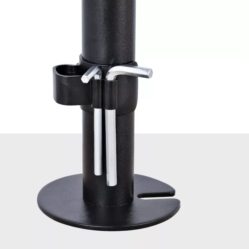 StarTech.com A-LAPTOP-DESK-MOUNT soporte de escritorio para monitor y portátil, para pantallas de hasta 34 pulgadas (8 kg / 17,6 lb) y portátiles (4,5 kg / 9,9 lb), brazo articulado con bandeja VESA para portátil, montaje con abrazadera