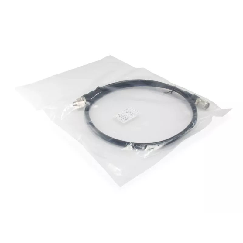 LevelOne Cable de antena de 1m, CFD-400, conector N macho a conector N macho, interior/exterior