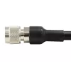 LevelOne Cable de antena de 1m, CFD-400, conector N macho a conector N macho, interior/exterior