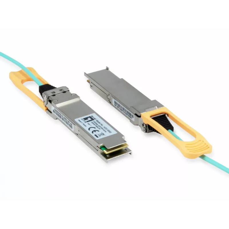 LevelOne AOC-0501 Módulo transceptor de red fibra óptica 103100 Mbit/s QSFP28 850 nm