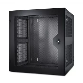 Armario rack de pared APC NetShelter 13U puerta ventilada doble bisagra profundidad de servidor