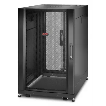 APC NetShelter SX, carcasa para rack de servidores, 18U, negro, 925H x 600W x 900D mm