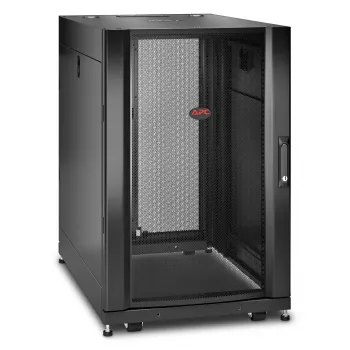 APC NetShelter SX, carcasa para rack de servidores, 18U, negro, 925H x 600W x 900D mm