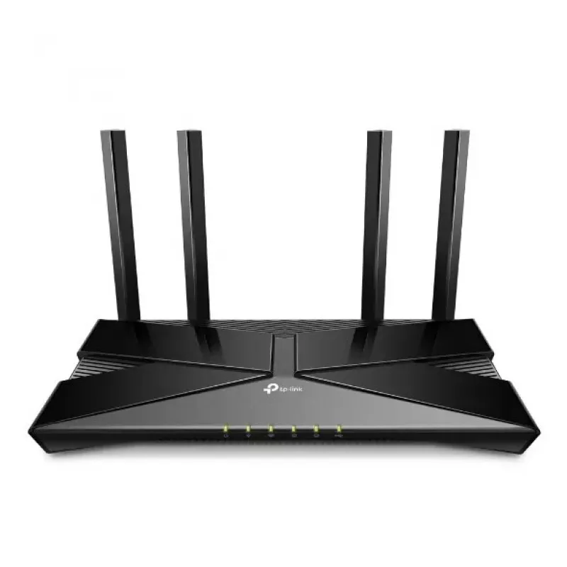Router TP-LINK Dual-Band Wi-Fi 6 Archer AX20 802.11ax, 574+1201 Mbit/s, 10/100/1000 Mbit/s, puertos Ethernet LAN (RJ-45) 4, número de antenas 4
