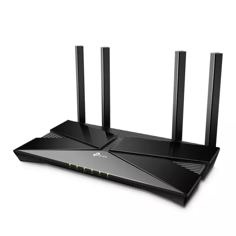 Router TP-LINK Dual-Band Wi-Fi 6 Archer AX20 802.11ax, 574+1201 Mbit/s, 10/100/1000 Mbit/s, puertos Ethernet LAN (RJ-45) 4, número de antenas 4