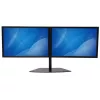 Soporte StarTech.com para doble monitor – horizontal – negro, de pie, 8 kg, 61 cm (24