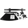 Soporte StarTech.com para doble monitor – horizontal – negro, de pie, 8 kg, 61 cm (24