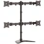 Base de sobremesa StarTech.com para cuatro monitores – articulada, de pie, 8 kg, 33 cm (13