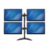 Base de sobremesa StarTech.com para cuatro monitores – articulada, de pie, 8 kg, 33 cm (13