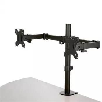 Brazo de sobremesa StarTech.com para doble monitor - abrazadera de escritorio / montaje VESA por ojal para pantallas de hasta 32