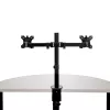 Brazo de sobremesa StarTech.com para doble monitor - abrazadera de escritorio / montaje VESA por ojal para pantallas de hasta 32 inch - brazo de monitor articulado ergonómico - altura ajustable/inclinación/giro/rotación