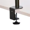 Brazo de sobremesa StarTech.com para doble monitor - abrazadera de escritorio / montaje VESA por ojal para pantallas de hasta 32 inch - brazo de monitor articulado ergonómico - altura ajustable/inclinación/giro/rotación