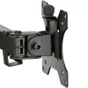 Brazo de sobremesa StarTech.com para doble monitor - abrazadera de escritorio / montaje VESA por ojal para pantallas de hasta 32 inch - brazo de monitor articulado ergonómico - altura ajustable/inclinación/giro/rotación