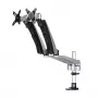 Brazo de sobremesa StarTech.com para doble monitor – totalmente articulado – premium