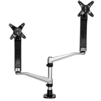 Brazo de sobremesa StarTech.com para doble monitor – totalmente articulado – premium