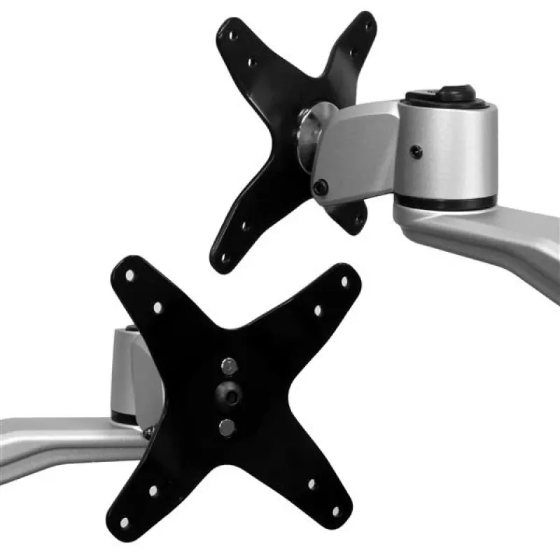 Brazo de sobremesa StarTech.com para doble monitor – totalmente articulado – premium