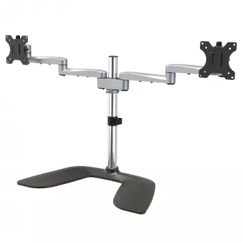 Base de sobremesa StarTech.com para doble monitor – soporte de escritorio ergonómico para pantallas VESA de hasta 32
